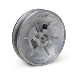 ALUMINUM PULLEY - 3 1/2 X 1/2