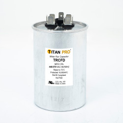 DUAL CAPACITOR - 50/5 MFD X 370/440