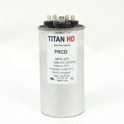 DUAL CAPACITOR - 55/10 X 370