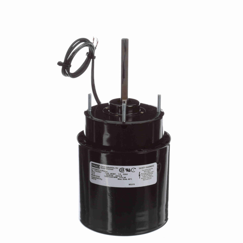 1/15 HP - FASC0 - D334 1/15 HP - FASC0 - D334