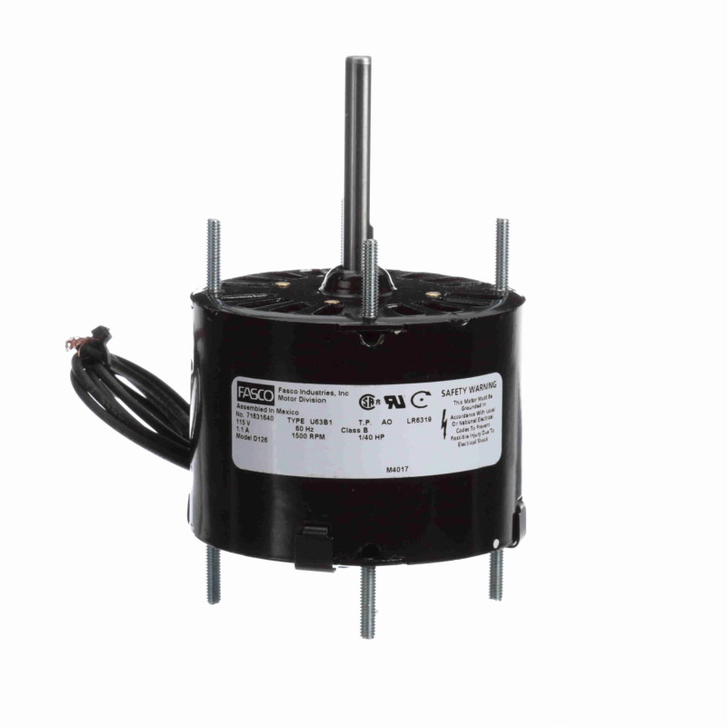 1/40 HP - FASC0 - D126 1/40 HP - FASC0 - D126